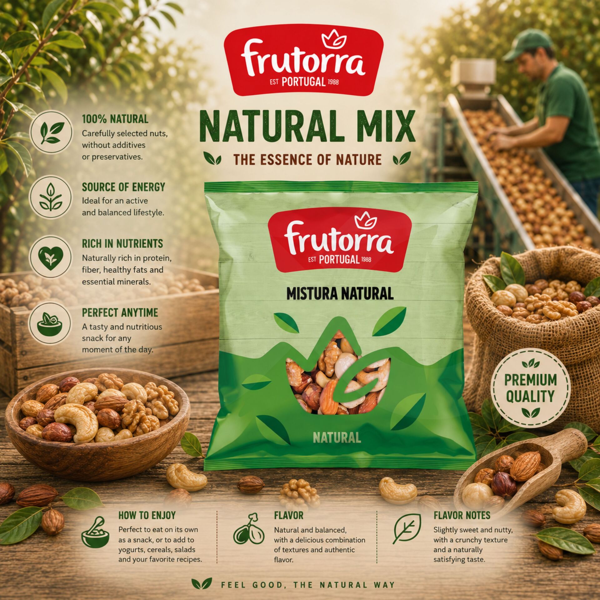 FRUTORRA® Mistura Natural 150gr