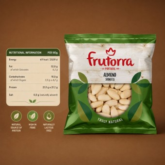 FRUTORRAź Blanched Almonds 150gr