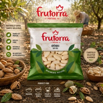 FRUTORRAź Blanched Almonds 150gr