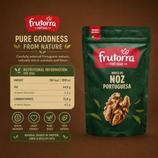 FRUTORRA� Portugiesische Walnusskerne 70gr