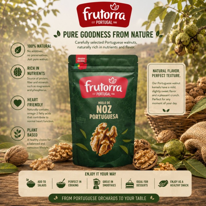 FRUTORRA� Portugiesische Walnusskerne 70gr