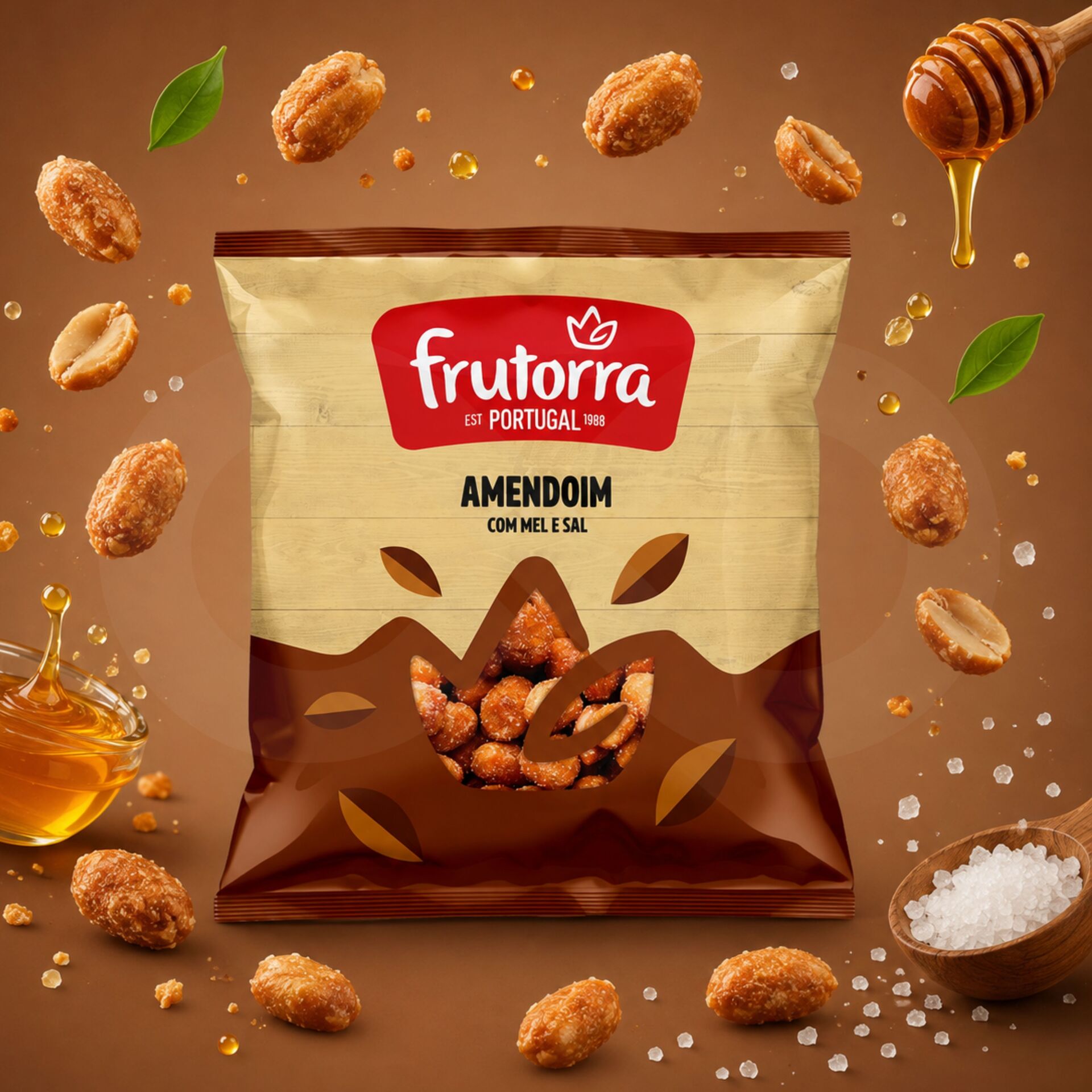 FRUTORRAź Prazone Orzeszki Ziemne z Miodem i Sola 150gr