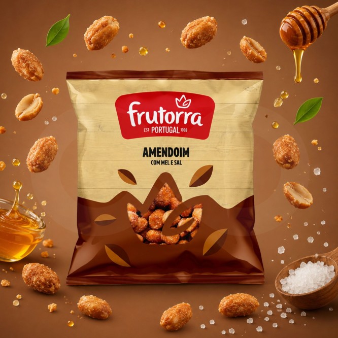 FRUTORRAź Prazone Orzeszki Ziemne z Miodem i Sola 150gr