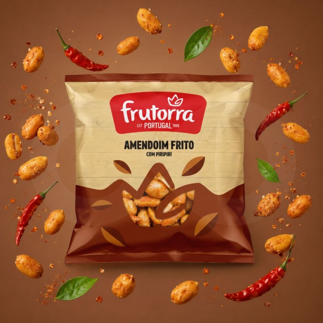 FRUTORRA� Geroosterde Pinda's met Piri-Piri 150gr