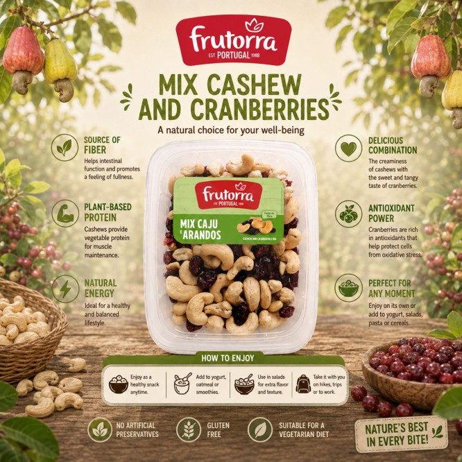 FRUTORRA® Cashew-Cranberry-Mix 200gr