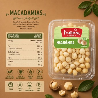 FRUTORRA® Macadâmias 150gr
