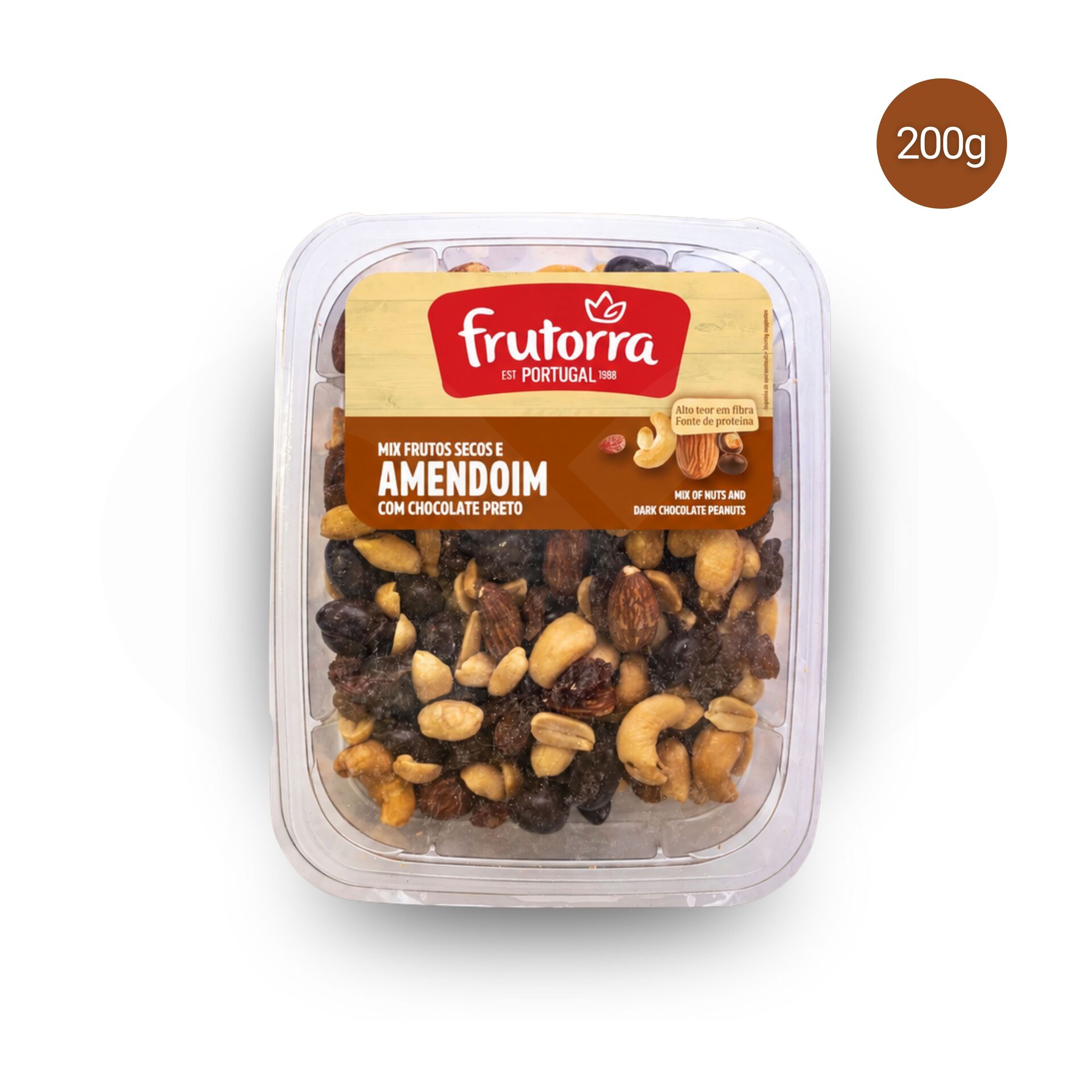 FRUTORRA® Notenmix met Pure Chocolade 200gr