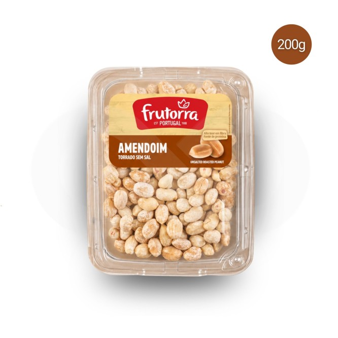 FRUTORRA® Cacahuetes Tostados Sin Sal 200gr