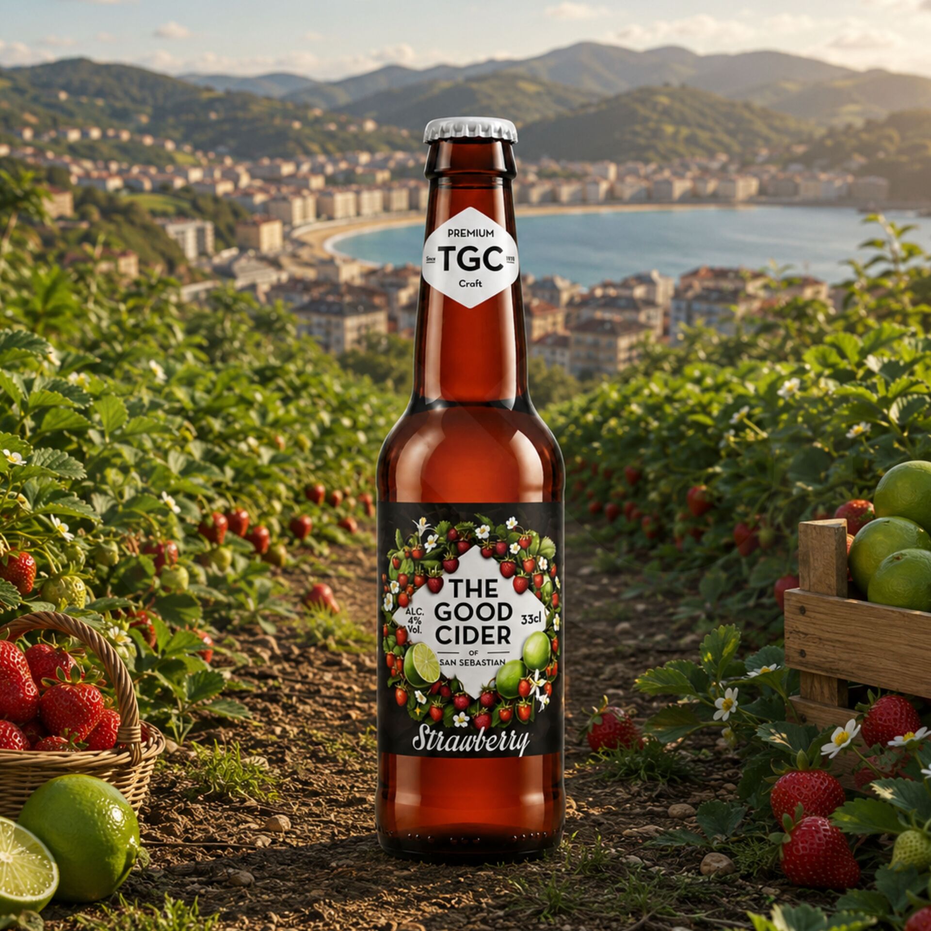 THE GOOD CIDER® Strawberry and Lime 330ml