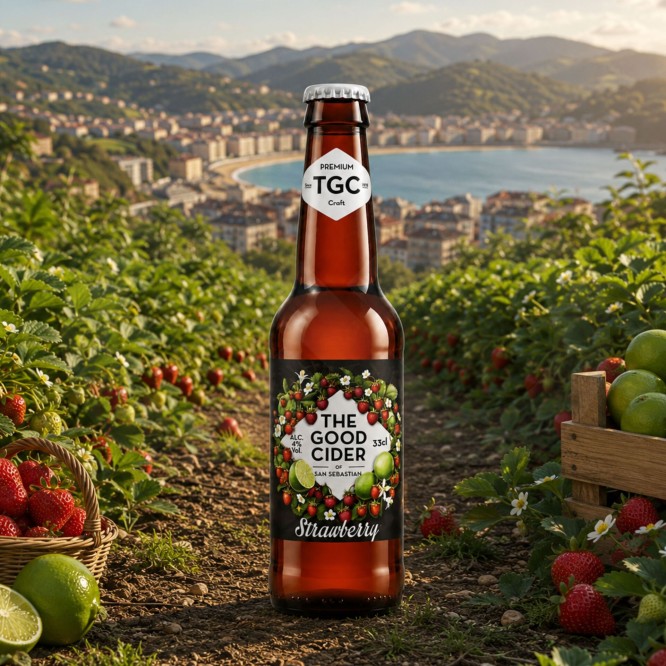 THE GOOD CIDER® Strawberry and Lime 330ml