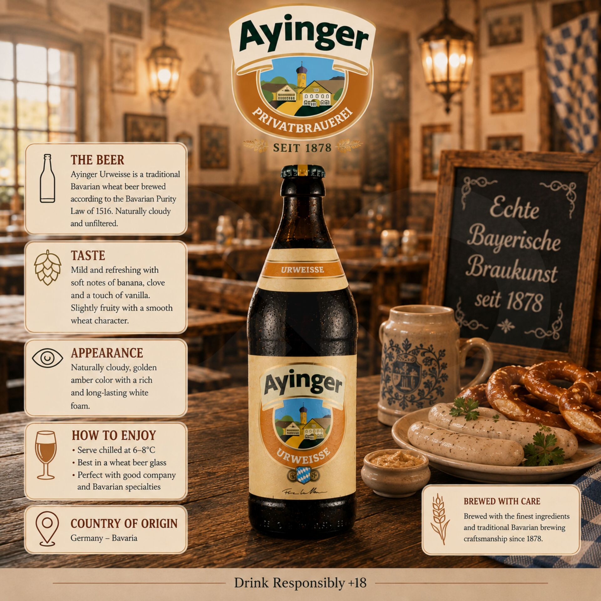 AYINGER® Urweisse 500ml