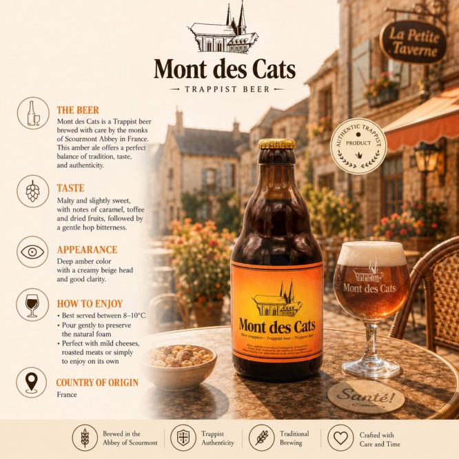 MONT DES CATS® Trapista 330ml