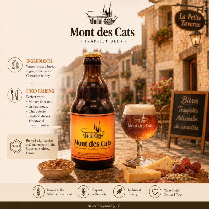 MONT DES CATS® Trapista 330ml