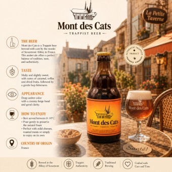 MONT DES CATS� Trapista 330ml