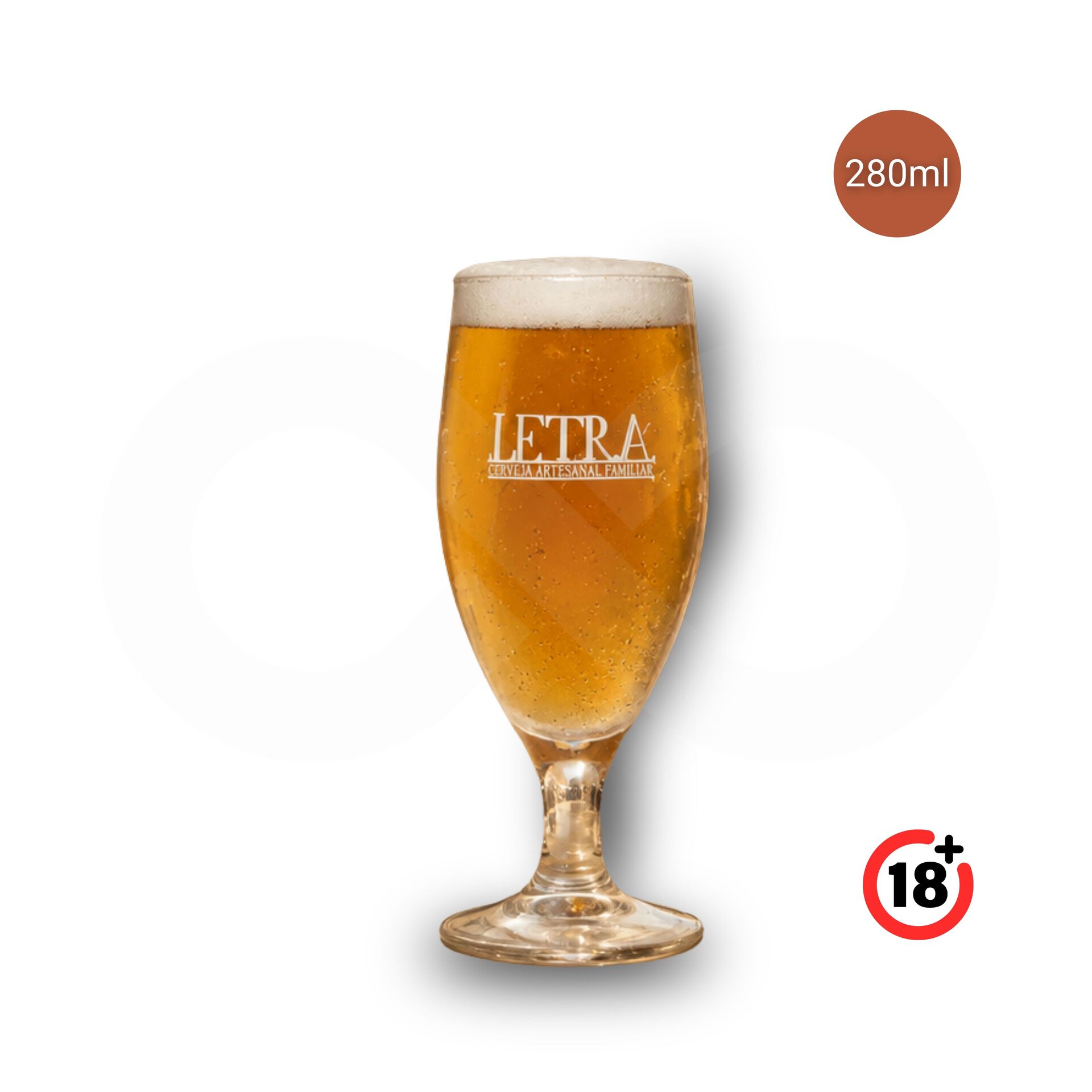 LETRAź Szklanka do Piwa 280ml