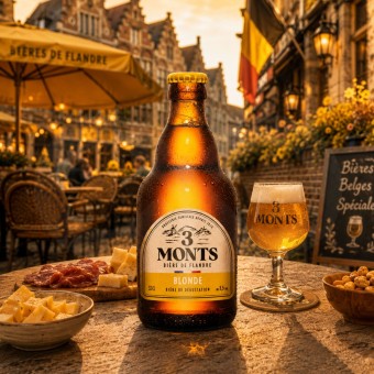 3 MONTS� Blonde Cerveja 330ml