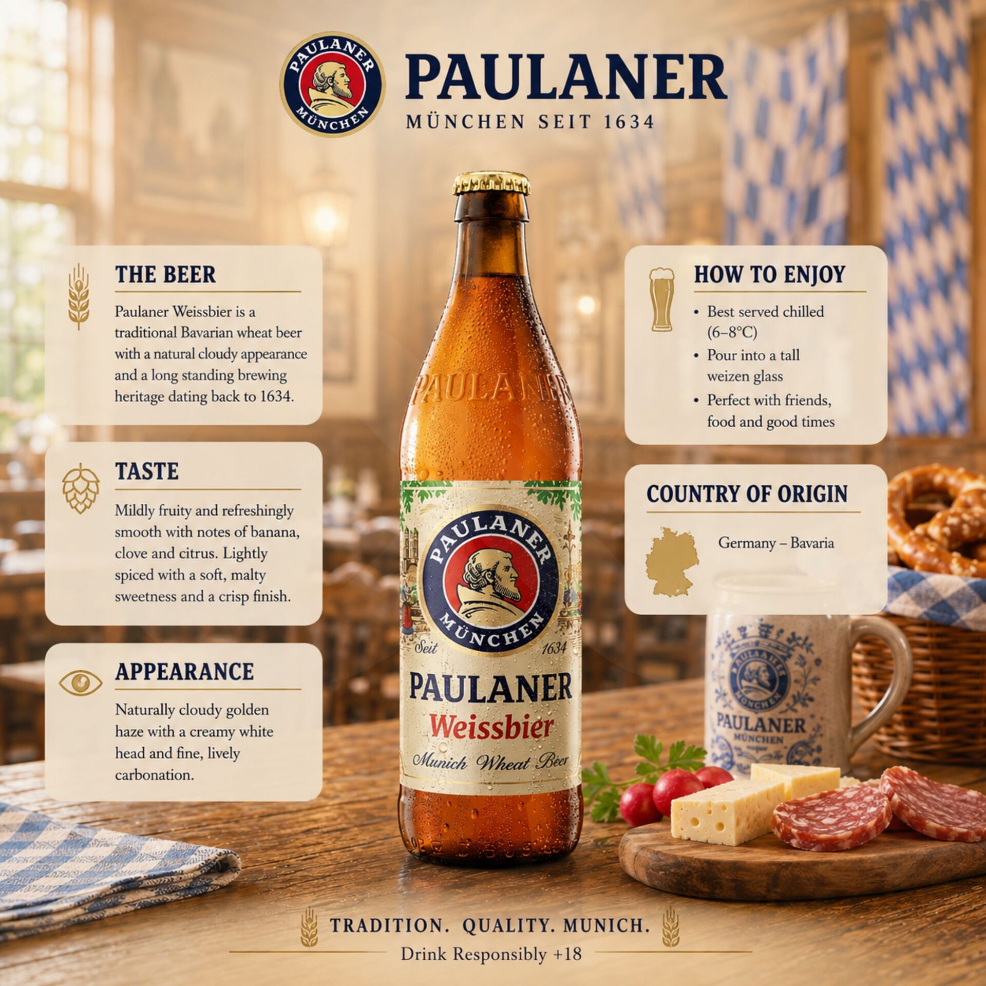 PAULANER® Weiss 500ml