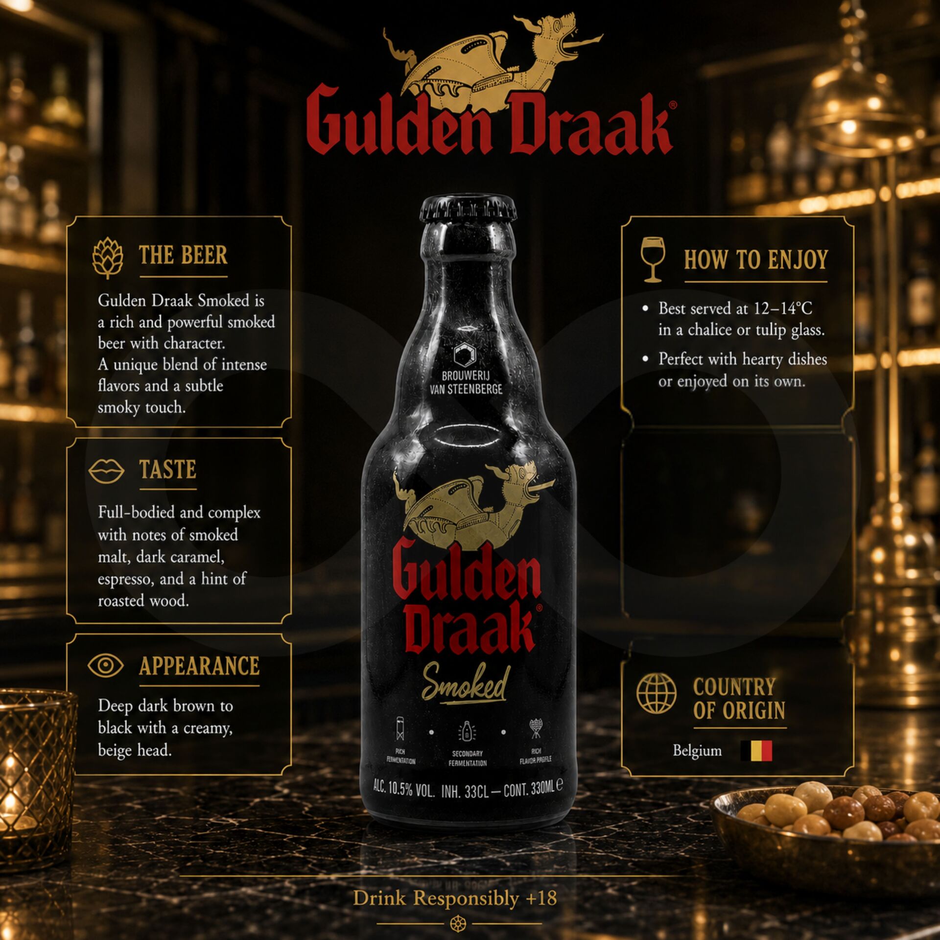 GULDEN DRAAK® Smoked 330ml