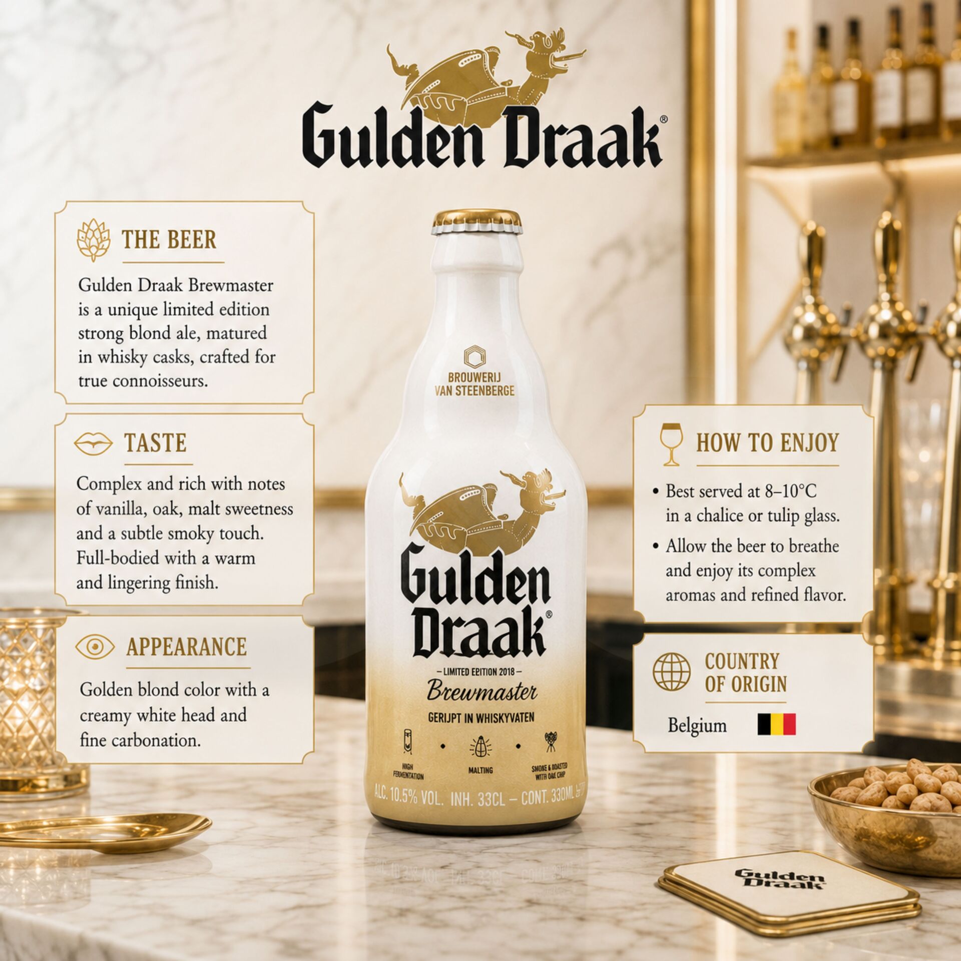 GULDEN DRAAKŪ Brewmaster 330ml