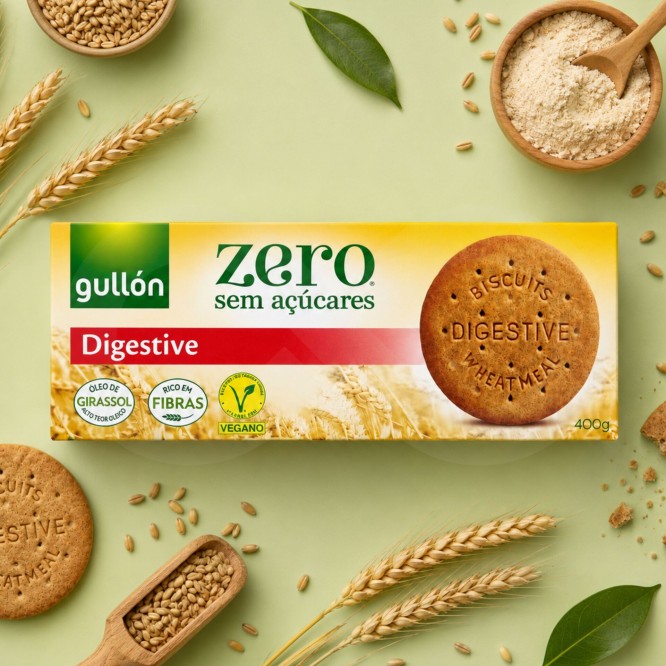 GULLÓN® Ciastka Digestive Bez Cukru 400gr