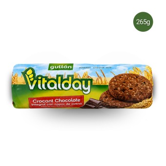 GULL�N� Vitalday Biscotto Integrale al Cioccolato con Avena