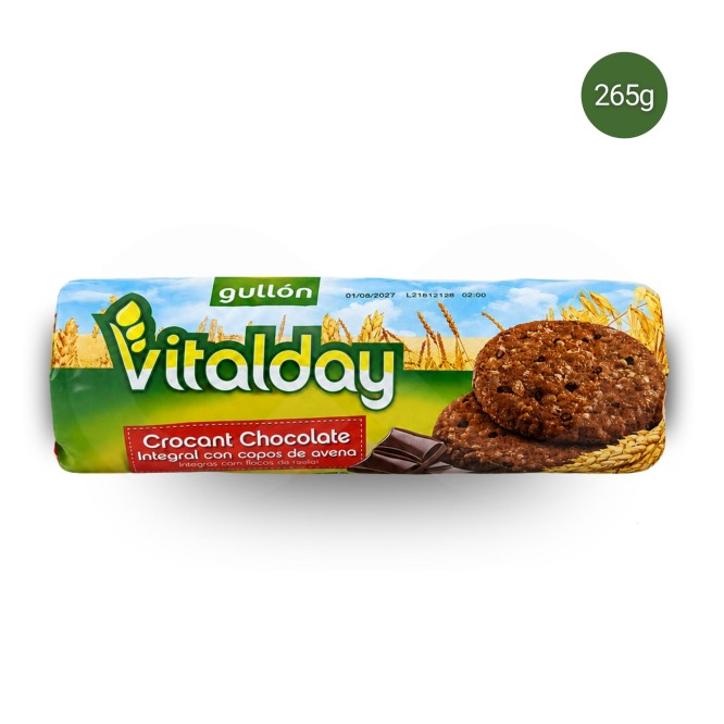 GULLÓN® Vitalday Biscotto Integrale al Cioccolato con Avena