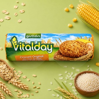 GULL�N� Vitalday Biscotto con Mais, Avena e Riso 265gr
