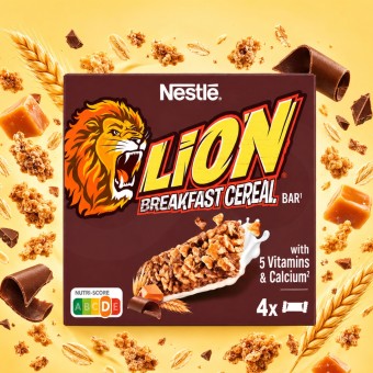 LION® Breakfast Cereal Bars 4x25gr LION® Breakfast Cereal Bars 4x25gr