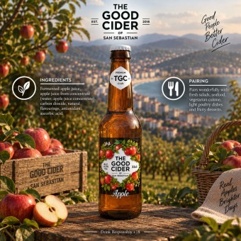 THE GOOD CIDER® Manzana 330ml