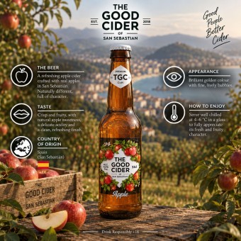 THE GOOD CIDER® Manzana 330ml