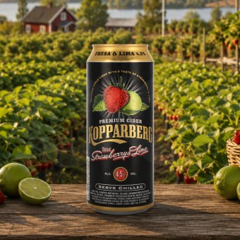 KOPPARBERG� Sidra de Morango e Lima 500ml