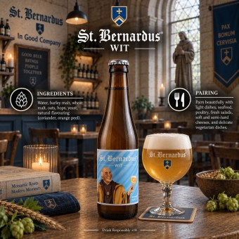ST BERNARDUS® Wit 330ml