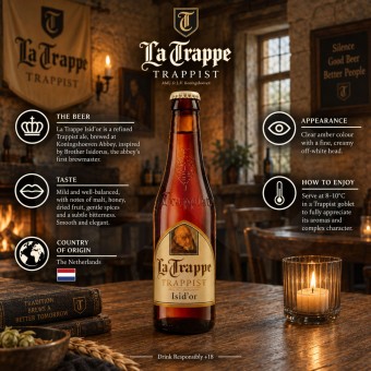 LA TRAPPEŽ Isid'OR 330ml