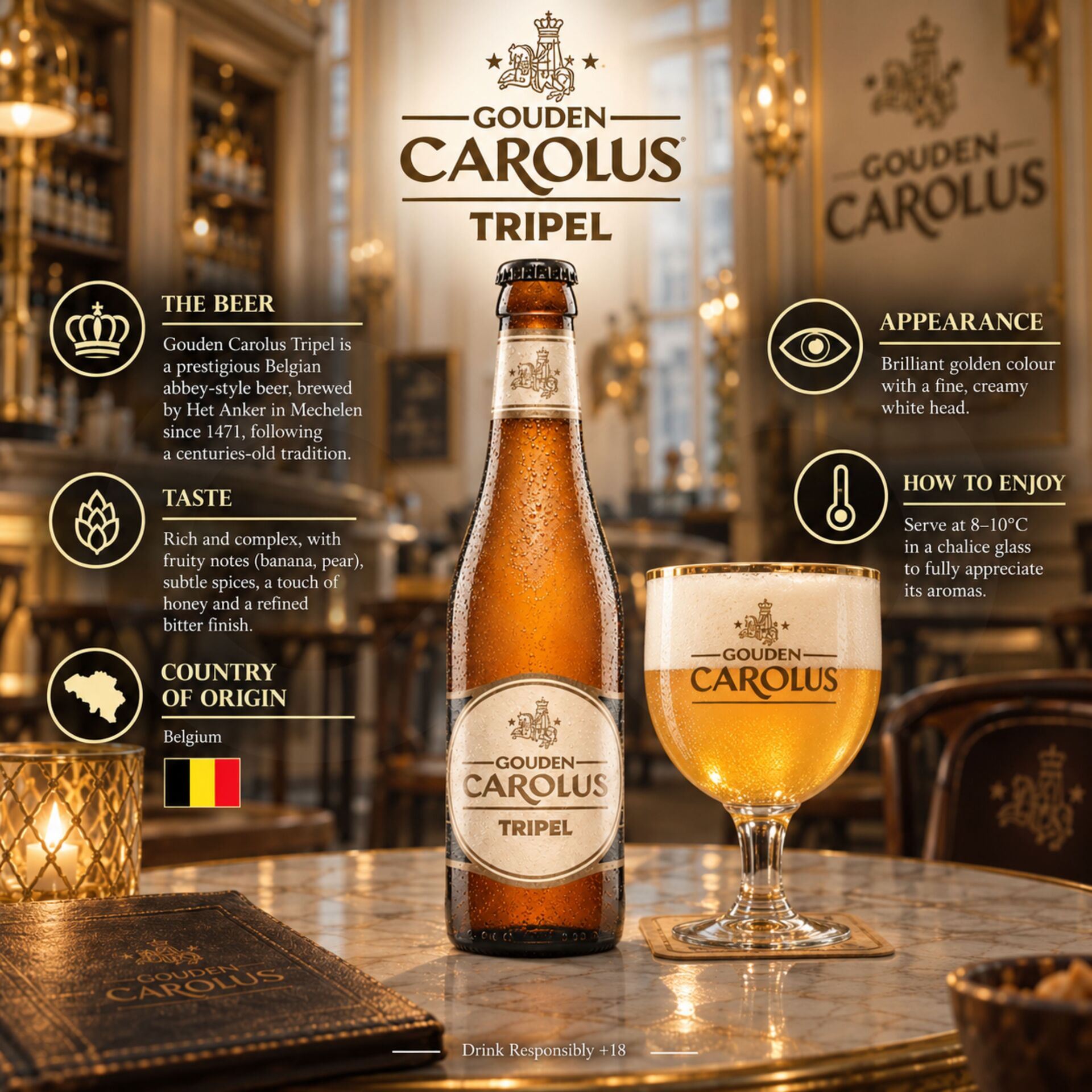 GOUDEN CAROLUS® Tripel 330ml