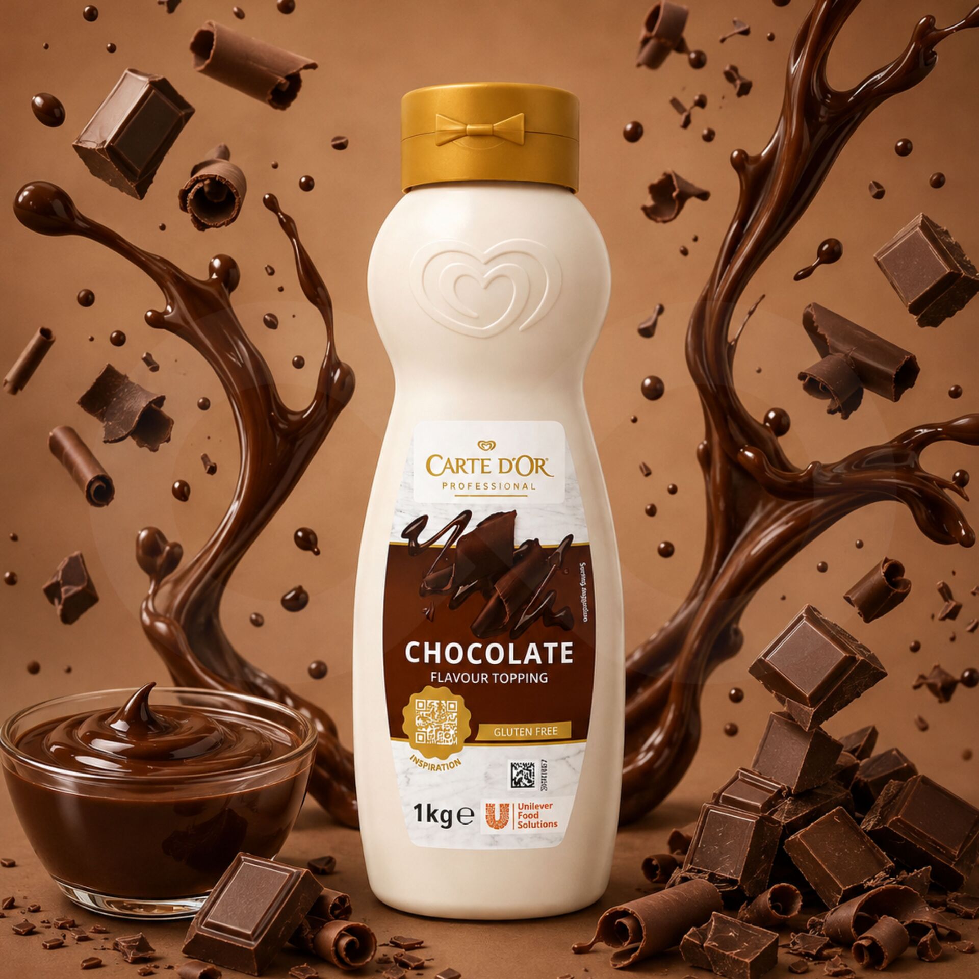 CARTE D'ORŪ Chocolade Topping 1kg