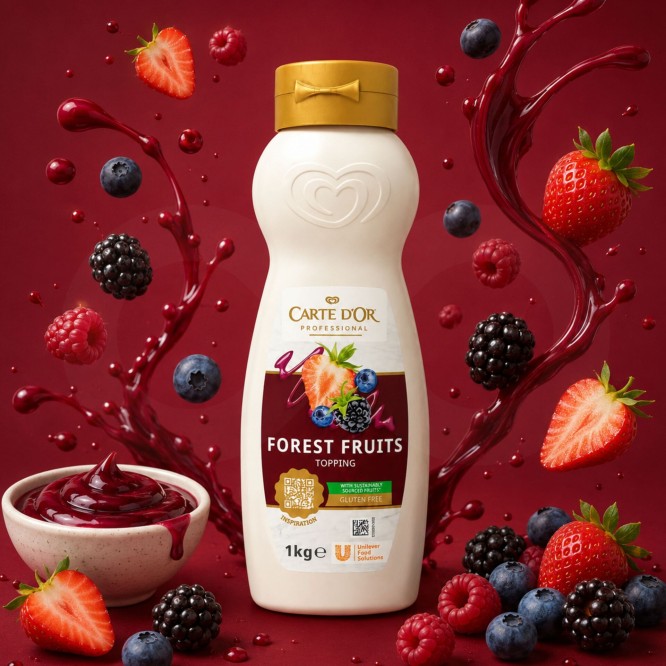 CARTE D'OR® Topping aux Fruits des Bois 1kg
