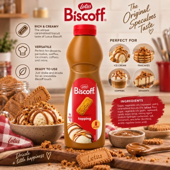 LOTUS BISCOFF® Topping de Galleta 1kg