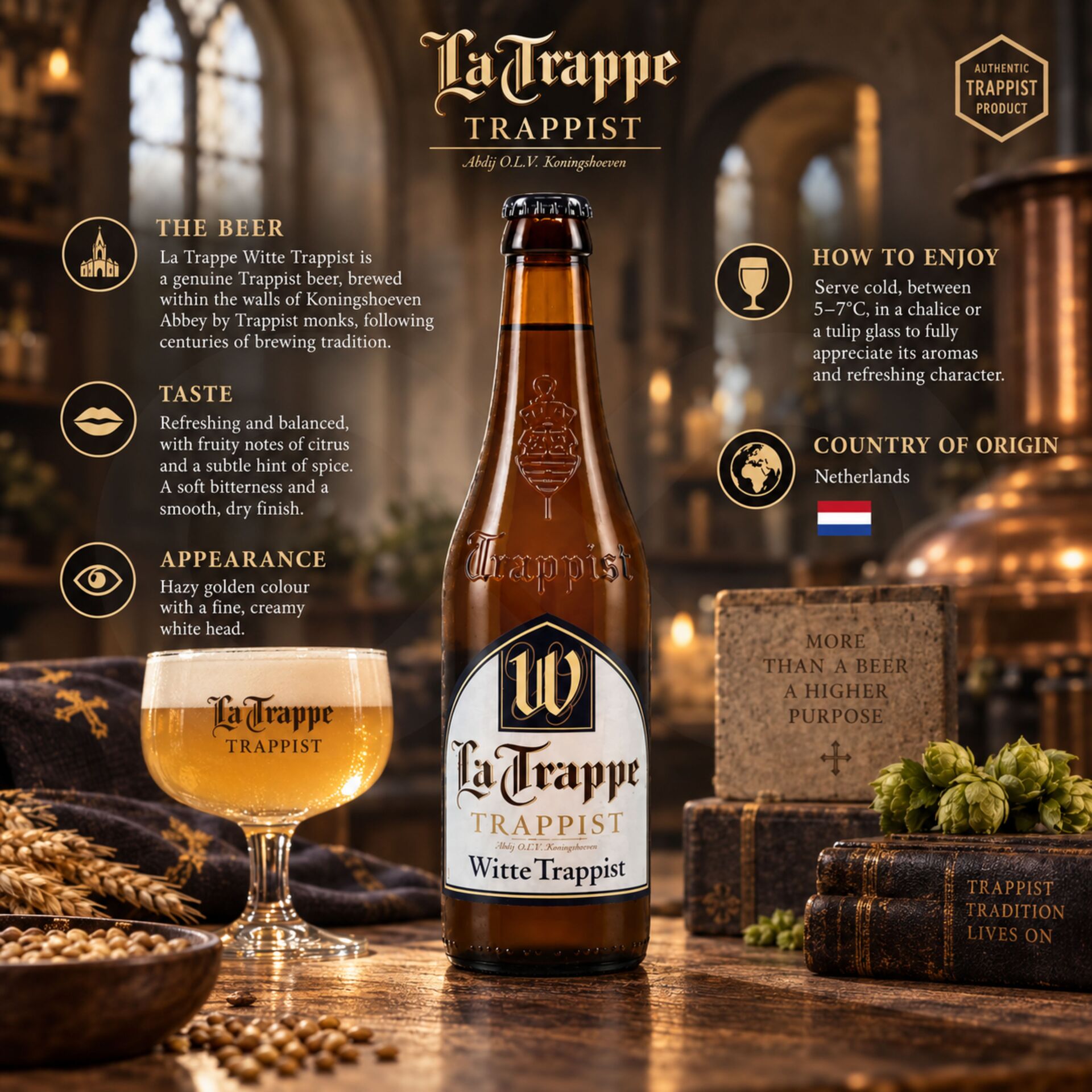 LA TRAPPEŽ Witbier 330ml