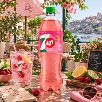 7UP� Pink 1L