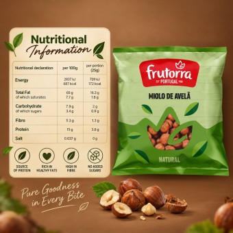 FRUTORRAź Orzechy Laskowe Luskane 150gr