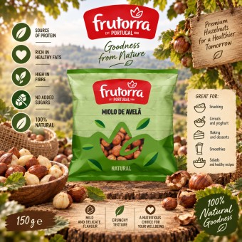 FRUTORRAź Orzechy Laskowe Luskane 150gr