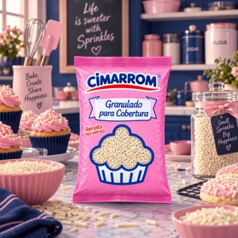 CIMARROM® Granulado de Chocolate Blanco 500gr