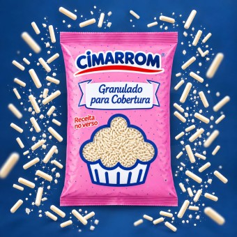 CIMARROM� Witte Chocoladehagelslag 500gr