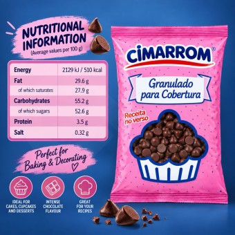 CIMARROM� Kawalki Czekolady 500gr
