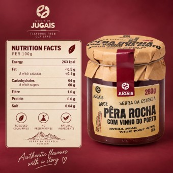 QUINTA DE JUGAISŪ Rocha-perenjam met Portwijn 280gr
