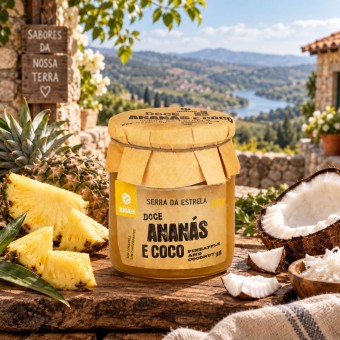 QUINTA DE JUGAIS® Confiture d'Ananas et de Noix de Coco