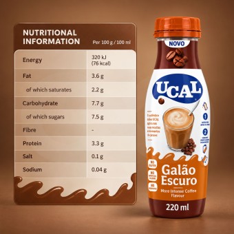 UCAL® Caffellatte Intenso 220ml