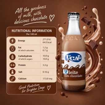 UCALŪ Halfvolle Chocolademelk 250ml