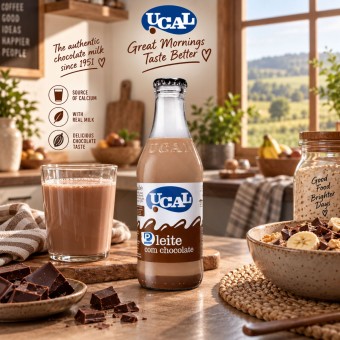 UCALŪ Halfvolle Chocolademelk 250ml