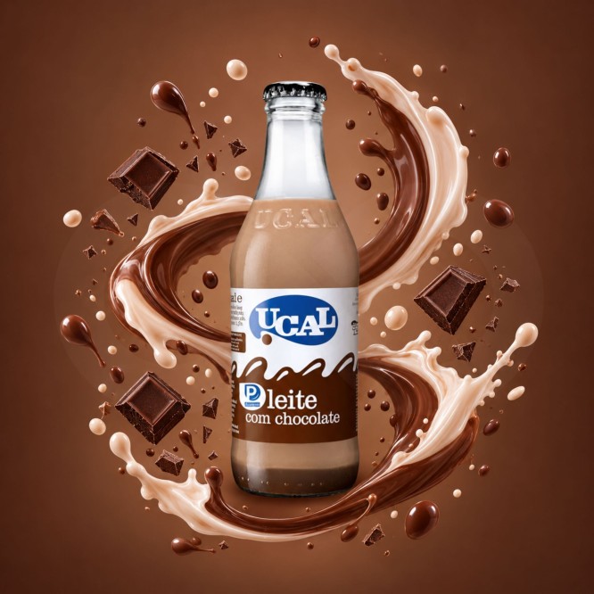 UCALŪ Halfvolle Chocolademelk 250ml